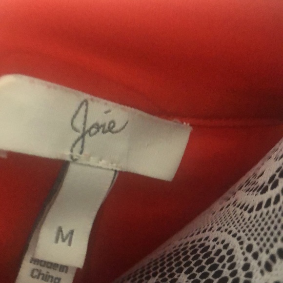 EUC silk Joie top - Picture 2 of 2